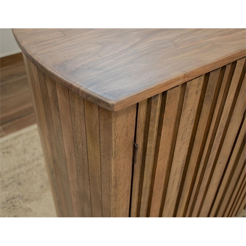 Pemberly Row Contemporary Mango Wood 73