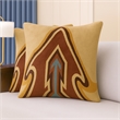Pemberly Row Luxurious Accent Cushion Cover Only in Multi Color