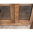 Pemberly Row Contemporary Mango Wood 6 Door Console in Brown