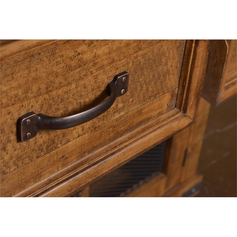 Pemberly Row Contemporary Solid Pine Wood 40