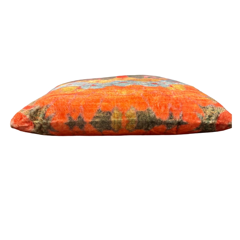 Pemberly Row Luxury Arts & Crafts Sofa Cushion Cover Only in Multi Color