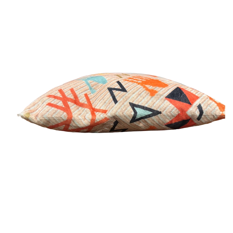 Pemberly Row Luxurious Accent Cushion Cover Only in Multi Color