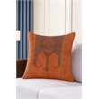 Pemberly Row Luxurious Accent Cushion Cover Only in Multi Color