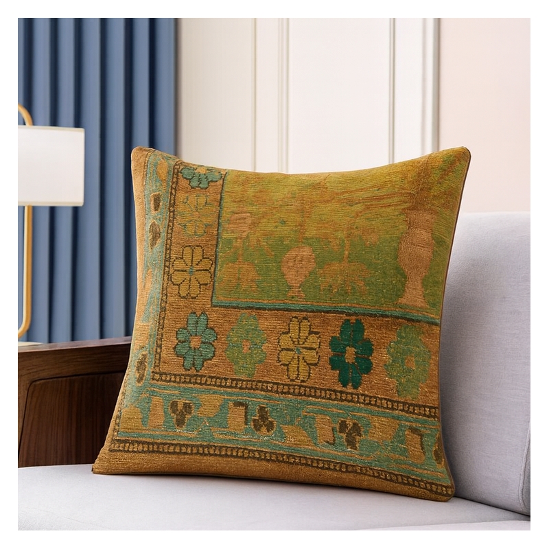 Pemberly Row Luxurious Accent Cushion Cover Only in Multi Color