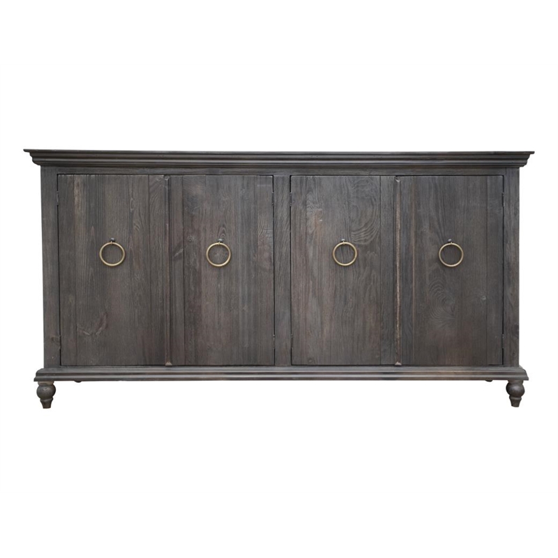 Pemberly Row Contemporary Solid Pine Wood 73