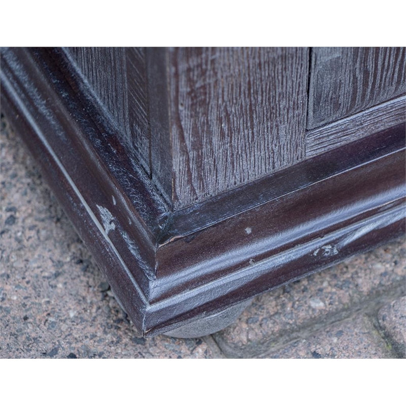 Pemberly Row Contemporary Solid Pine Wood 73