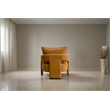 Pemberly Row Mid-Century Modern Livingroom Armchair in Yellow