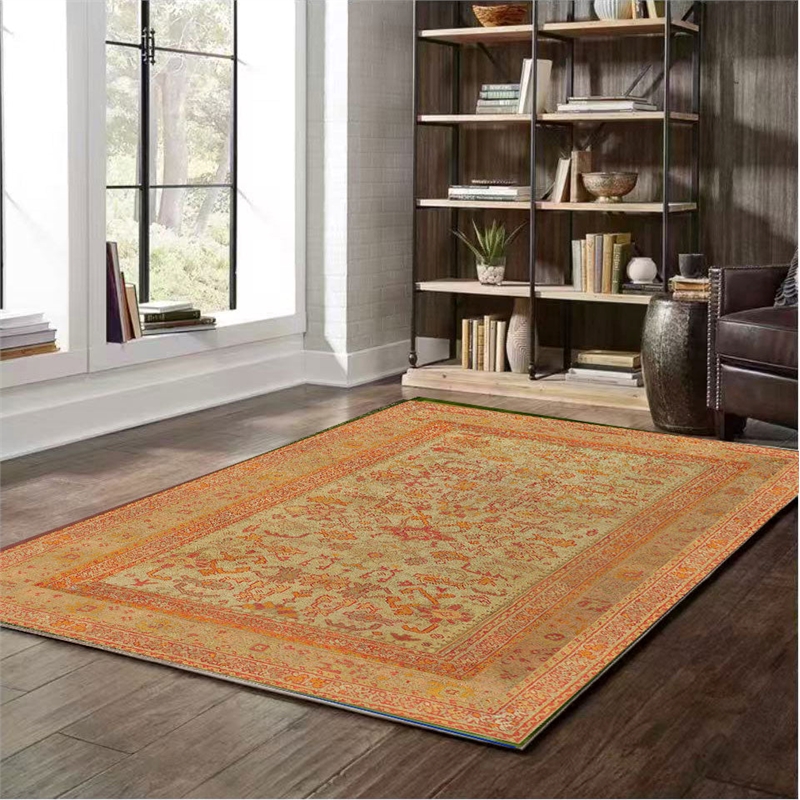 Pemberly Row Ushak Soft Washable Non Slip Area Rug (3' x 5')