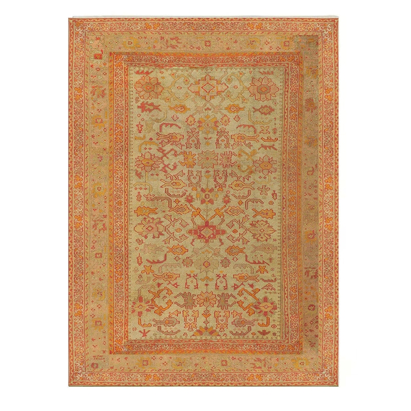 Pemberly Row Ushak Soft Washable Non Slip Area Rug (3' x 5')