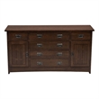 Pemberly Row Contemporary Mission 6-Drawer 62