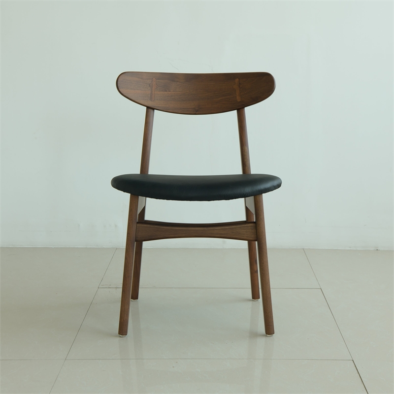Pemberly Row Contemporary Black Walnut Dining chair (Set of 6)