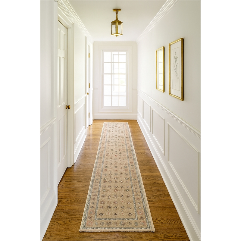Pemberly Row Ushak Soft Washable Non Slip Area Rug (2'7