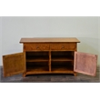 Pemberly Row Mission Solid Quarter Sawn Oak Cabinet in Cherry