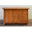 Pemberly Row Mission Solid Quarter Sawn Oak Cabinet in Cherry