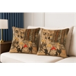 Pemberly Row Luxury Arts & Crafts Sofa Cushion Cover Only in Multi Color