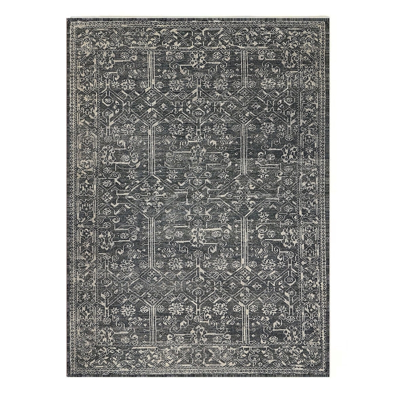 Pemberly Row Tibet Soft Washable Non Slip Area Rug (5.7' x 7.8')