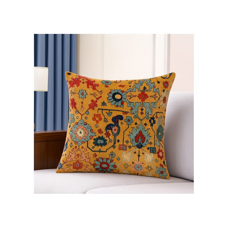 Pemberly Row Luxurious Accent Cushion Cover Only in Multi Color