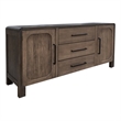 Pemberly Row Solid Wood Multi purpose Console/ Sideboard in Brown