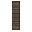 Pemberly Row Arts and Crafts Soft Washable Non Slip Area Rug (2'7