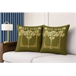 Pemberly Row Luxury Arts & Crafts Sofa Cushion Cover Only in Multi Color