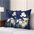 Pemberly Row Luxury Arts & Crafts Sofa Cushion Cover Only in Multi Color