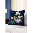 Pemberly Row Luxury Arts & Crafts Sofa Cushion Cover Only in Multi Color