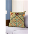 Pemberly Row Luxurious Accent 2 Cushion Covers + Inserts in Multi Color