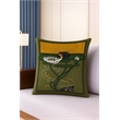 Pemberly Row Luxury Arts & Crafts Sofa Cushion Cover Only in Multi Color