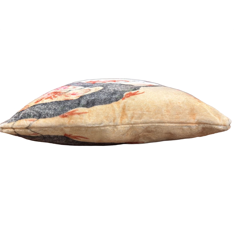 Pemberly Row Luxury Arts & Crafts Sofa Cushion Cover Only in Multi Color