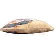 Pemberly Row Luxury Arts & Crafts Sofa Cushion Cover Only in Multi Color