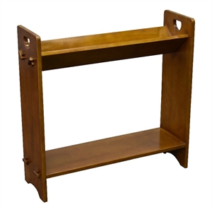 Pemberly Row Mission / Arts and Crafts Book and Magazine Stand - Cherry