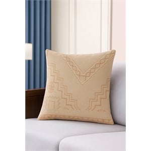 Pemberly Row Luxurious Accent 2 Cushion Covers + Inserts in Multi Color
