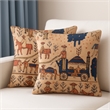 Pemberly Row Luxurious Accent Cushion Cover Only in Multi Color