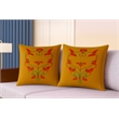 Pemberly Row Luxury Arts & Crafts Sofa Cushion Cover Only in Multi Color