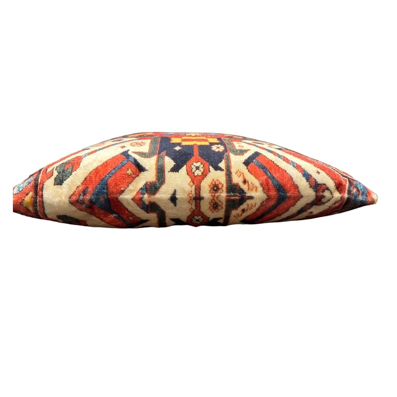 Pemberly Row Luxurious Accent 2 Cushion Covers + Inserts in Multi Color