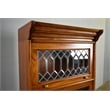 Pemberly Row 4 Stack Barrister Bookcase - Light Brown Walnut