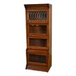 Pemberly Row 4 Stack Barrister Bookcase - Light Brown Walnut