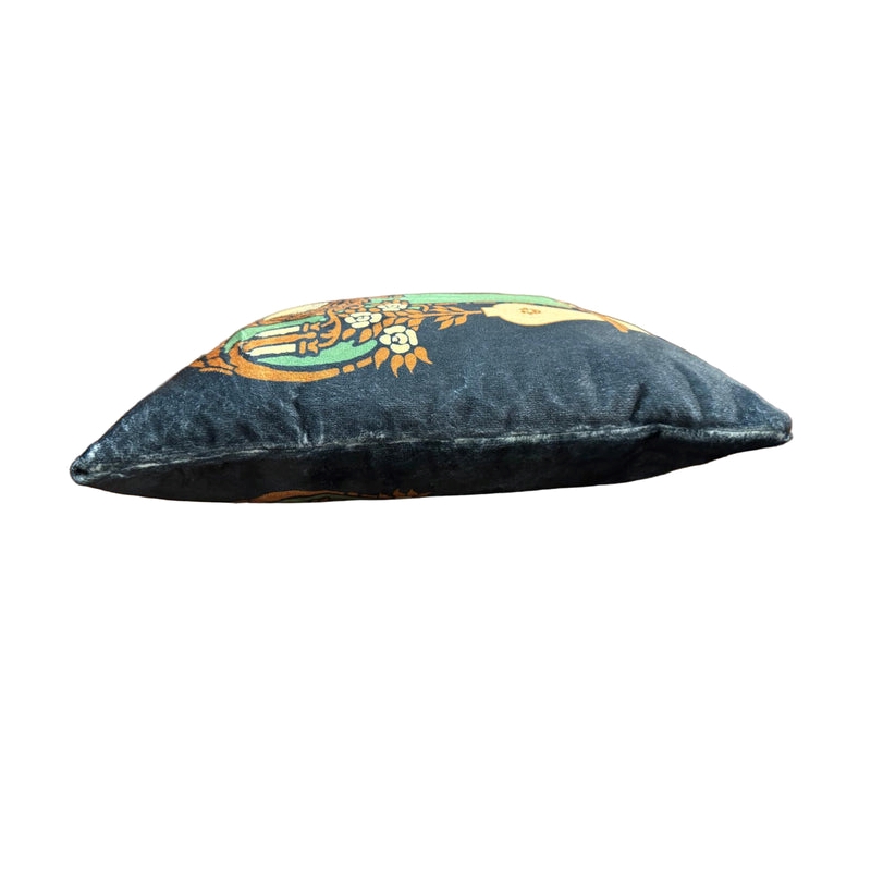 Pemberly Row Luxury Arts & Crafts Sofa Cushion Cover Only in Multi Color