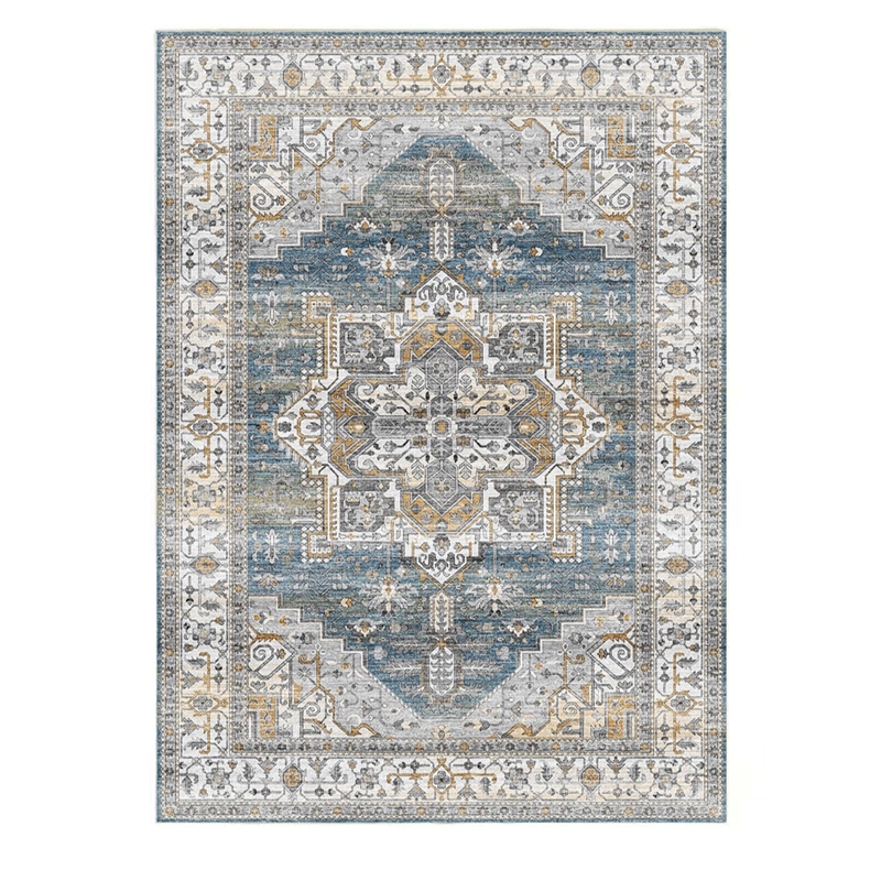 Pemberly Row Serapi Soft Washable Non Slip Area Rug (8' x 10')