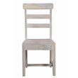 Pemberly Row Traditional Solid Wood Dining Chairs (Set of 2) in White