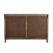 Pemberly Row 7-drawer Floral Carved Solid Wood Dresser in Gray