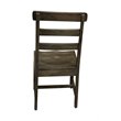 Pemberly Row Solid Wood Dining Chairs (Set of 2) in Dark Brown