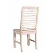Pemberly Row Farmhouse Solid Wood Dining Chairs in White (Set of 2)