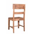 Pemberly Row Mid-Century Solid Wood Dining Chairs (Set of 2) in Brown