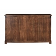 Pemberly Row 6-drawer Live Edge Solid Wood Dresser in Dark Brown