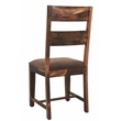 Pemberly Row Solid Wood Dining Chairs (Set of 2) in Dark Brown