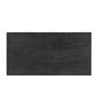 Pemberly Row Farmhouse Carved Solid Wood Coffee Table in Black