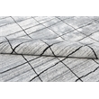 Pemberly Row 5' x 8' Abstract Wool Area Rug in White/Dark Gray