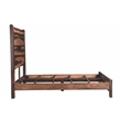 Pemberly Row 3-piece Solid Wood Queen Bedroom Set in Dark Brown