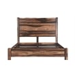Pemberly Row 3-piece Solid Wood King Bedroom Set in Dark Brown